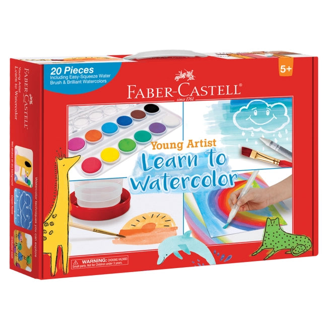 Learn To Watercolor Art Set - Faber-Castell