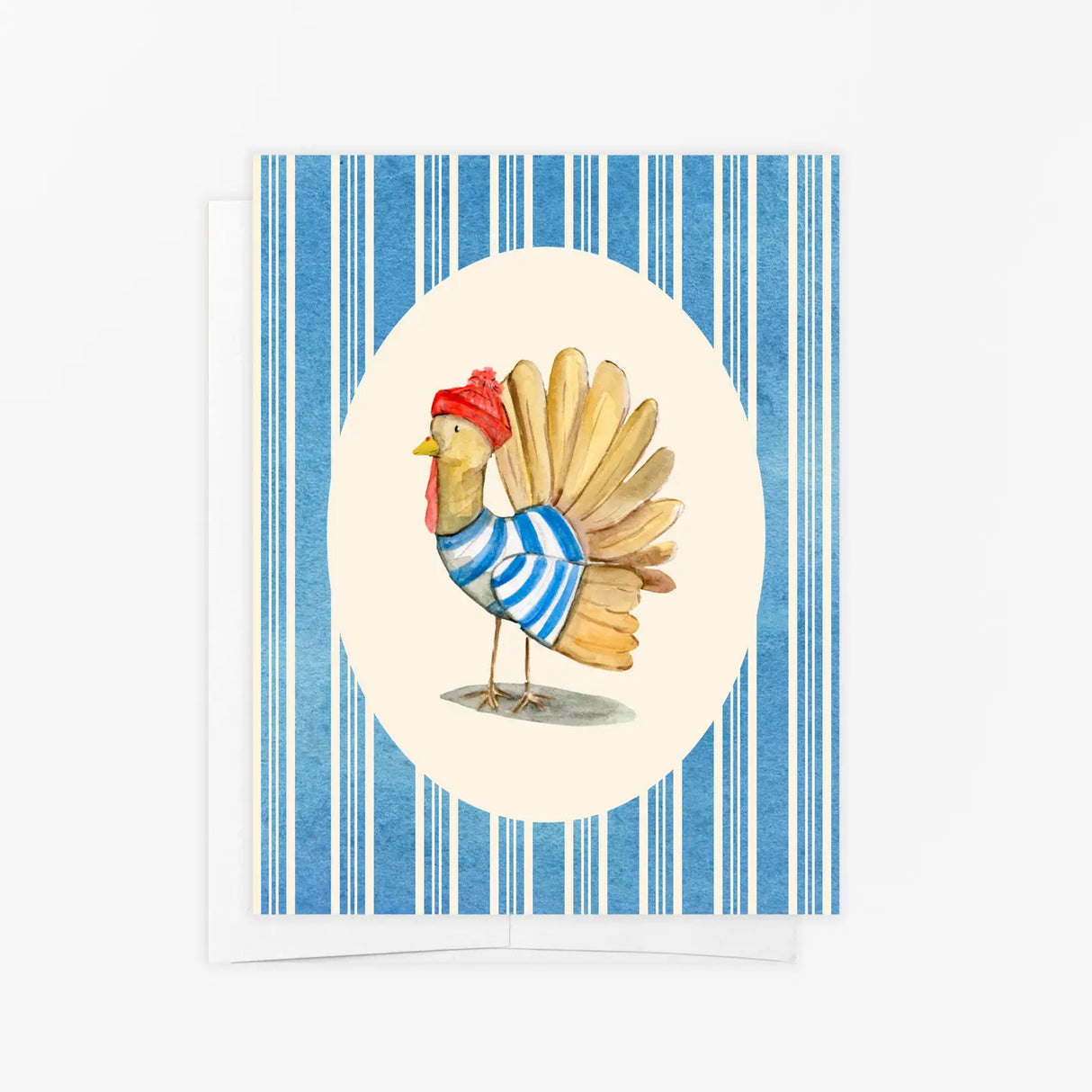 Thanksgiving Sailor Turkey Card - Emmy + Olly