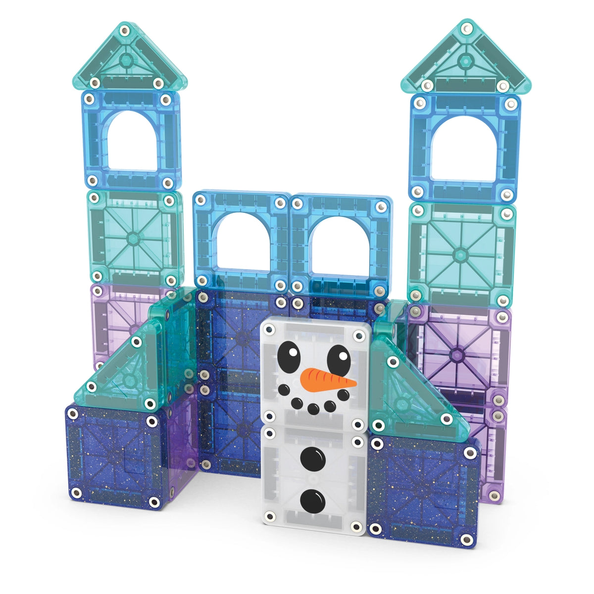 Magna-Tiles Winter Wonder 26-Piece Travel Set