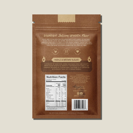 Maple & Brown Sugar Beef Jerky - Rogue Jerky Co.