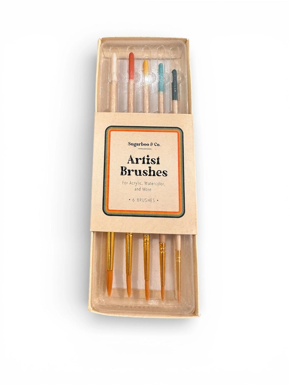 Artist Paint Brushes (5 Pack) - Sugarboo & Co