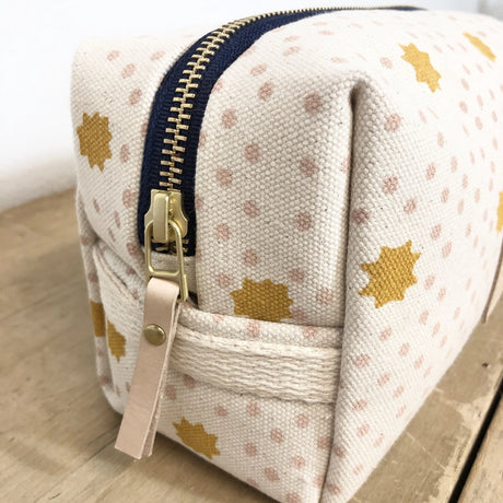 Dusty Pink Night Sky Toiletry Bag - Erin Flett | MADE IN MAINE