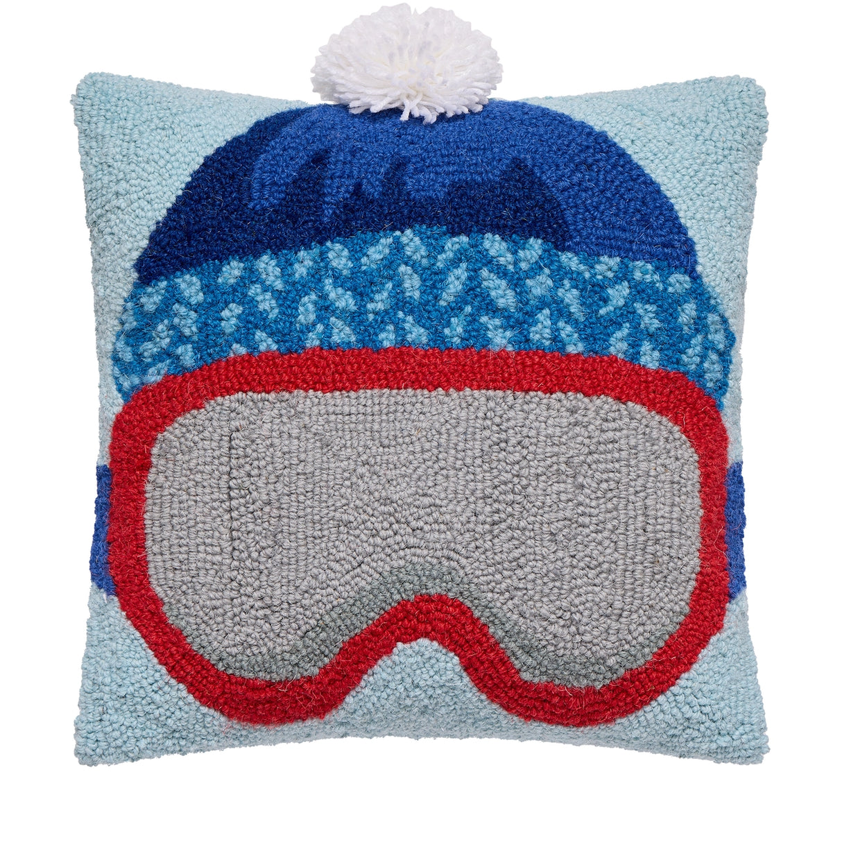Ski Hat and Goggles Hook Pillow - Peking Handicraft