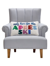 Here for Apres Ski Hook Pillow - Peking Handicraft