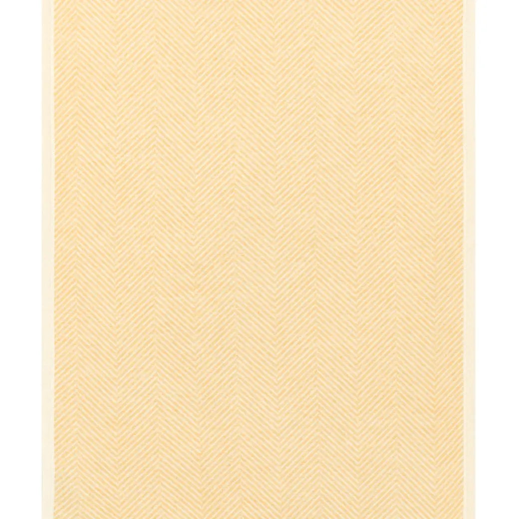 Harborview Herringbone Butter Yellow Mini Baby Blanket - Chappy Wrap