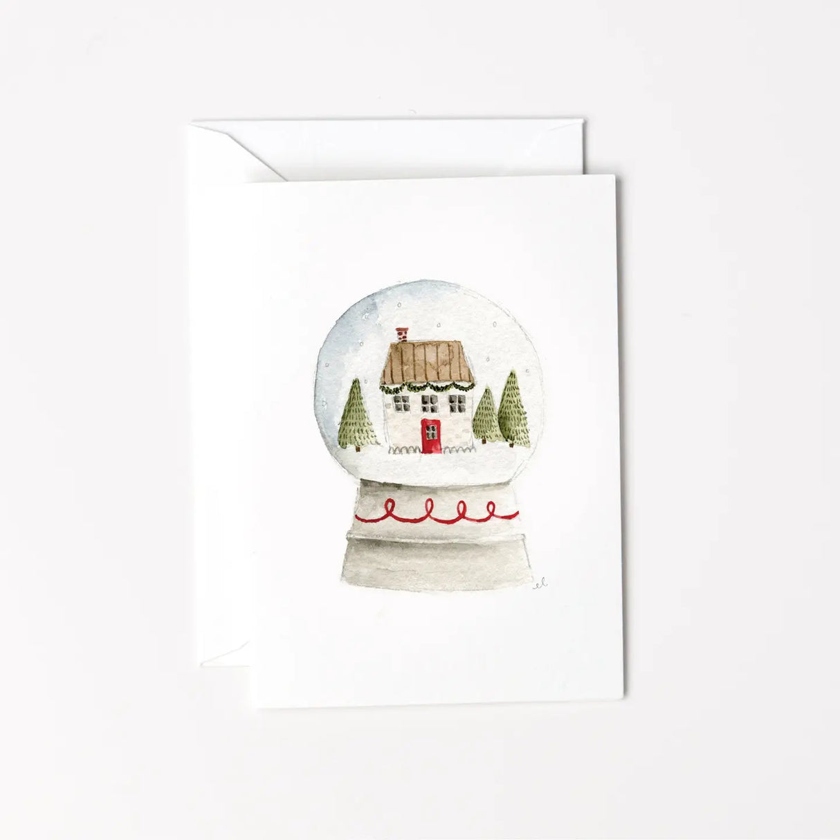 Snowglobe Mini Notecard - emily lex studio
