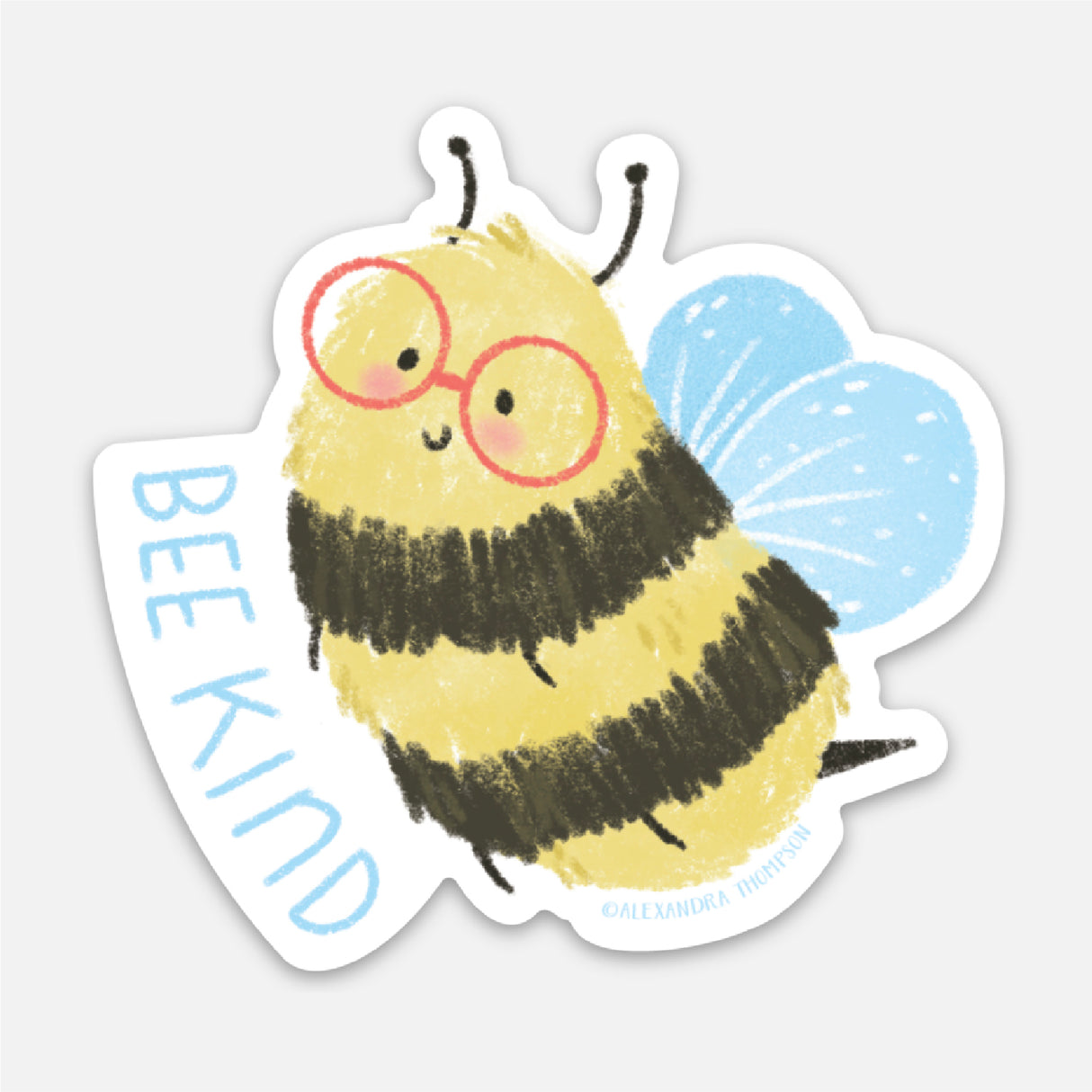 Bee Kind Sticker - Little Thimble Studio