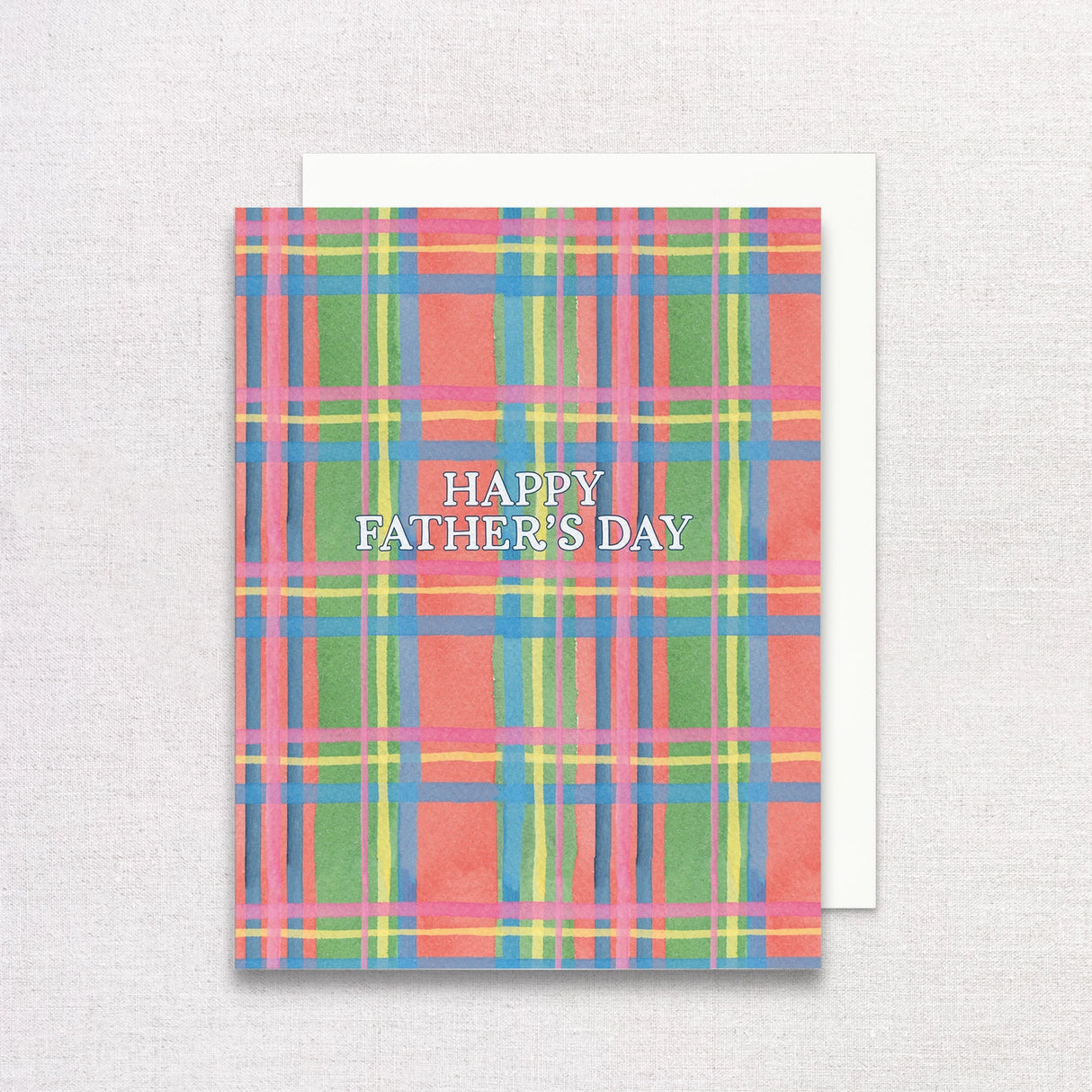 Plaid Father's Day Card - Gert & Co