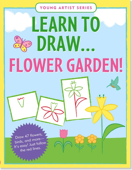 Learn to Draw a Flower Garden - Peter Pauper Press