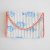 Blue Fish Clutch - Sara Fitz
