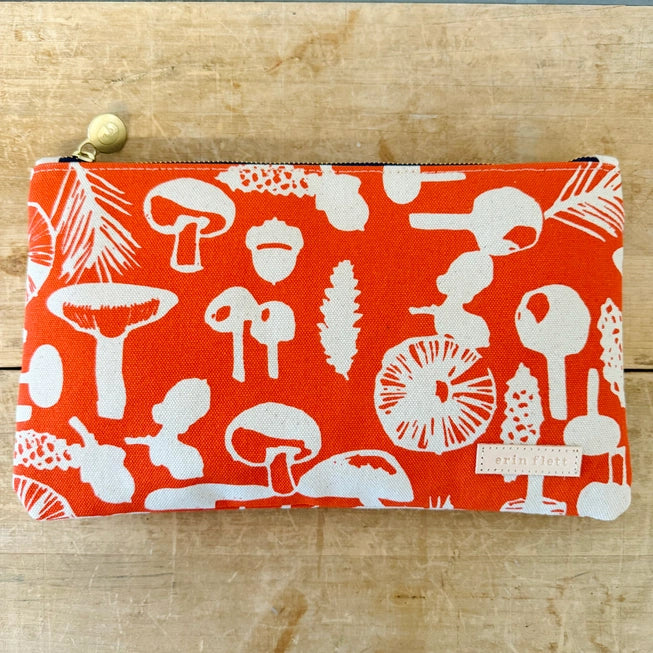 Anthro Orange Mushroom Clutch - Erin Flett