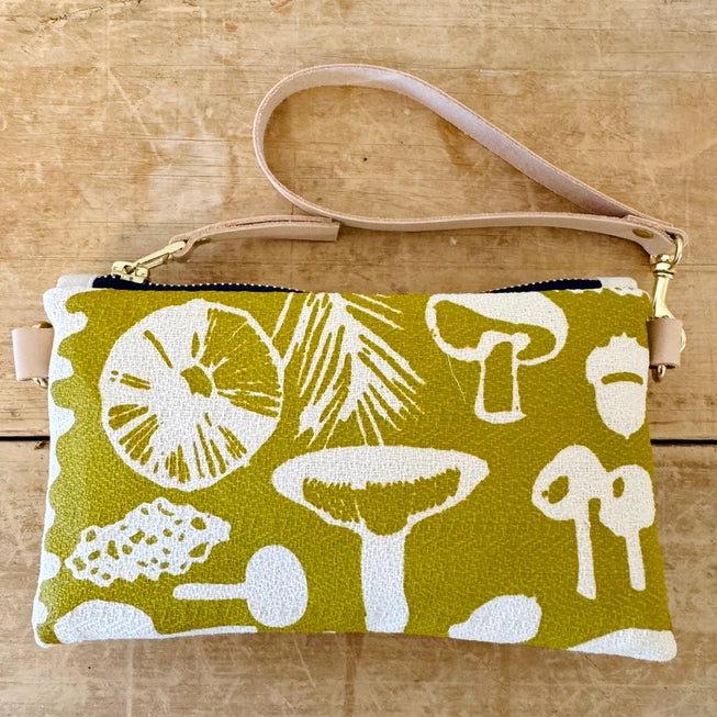 Seaweed Mushroom Ellie Wristlet Bag - Erin Flett