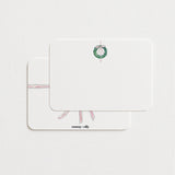 Holiday Wreath Flat Notecard Box (Set of 10) - Emmy + Olly