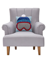 Ski Hat and Goggles Hook Pillow - Peking Handicraft