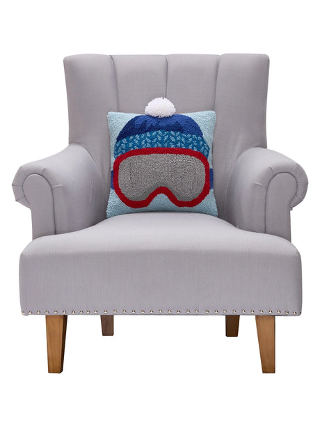 Ski Hat and Goggles Hook Pillow - Peking Handicraft