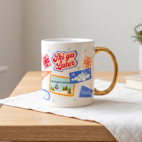 Ski Ya Later Ceramic Mug - The Darling Effect