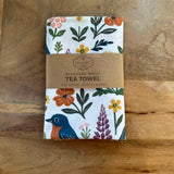 Backyard Birds Tea Towel - Reclaimed Maine