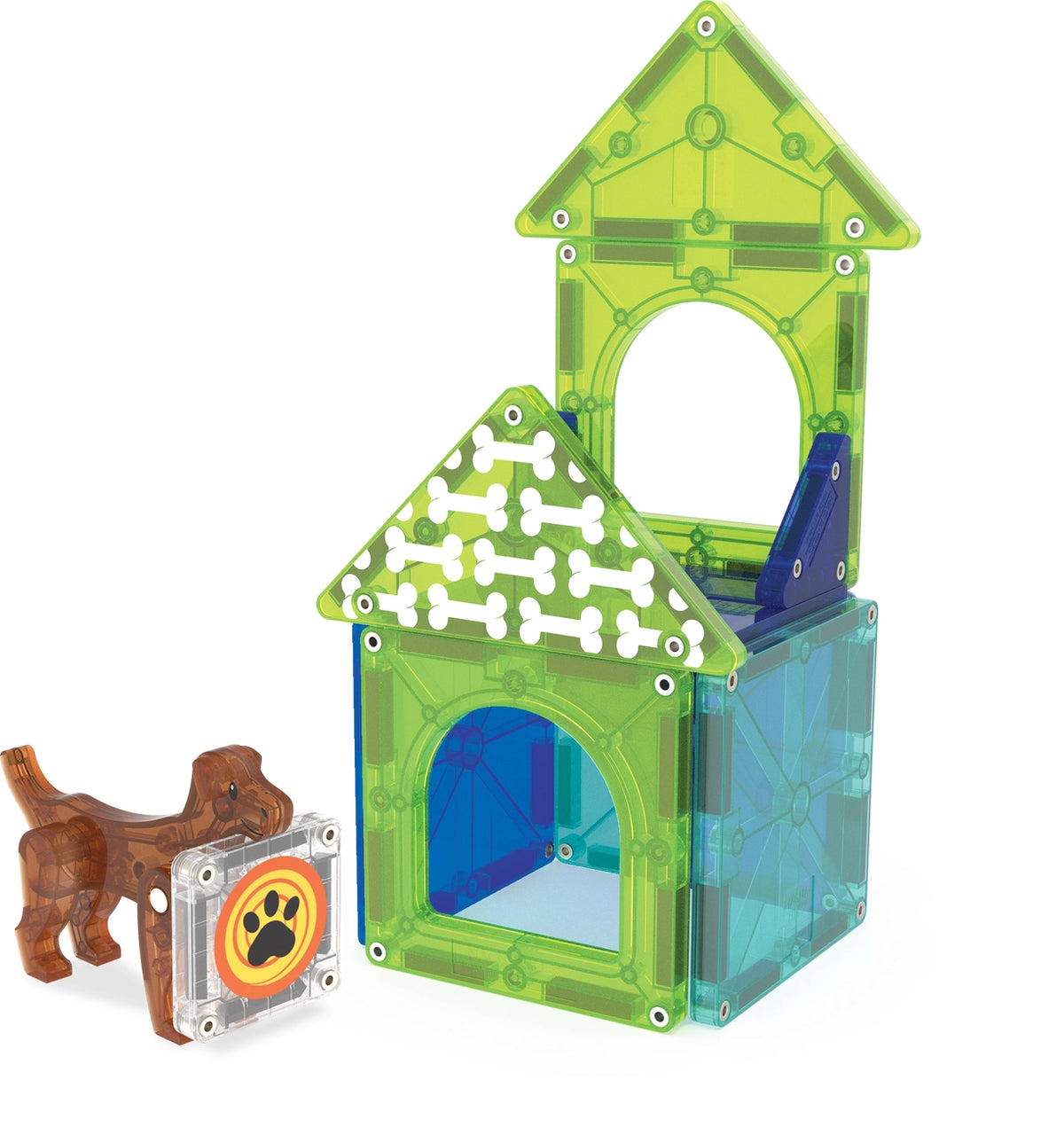 Magna-Tiles Dog House 13-Piece Set
