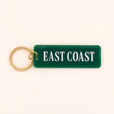 East Coast Rectangle Keychain - Freshwater Curated Goods