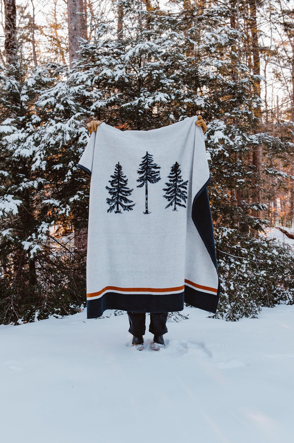 The Woods Maine® Classic x ChappyWrap® Original Blanket