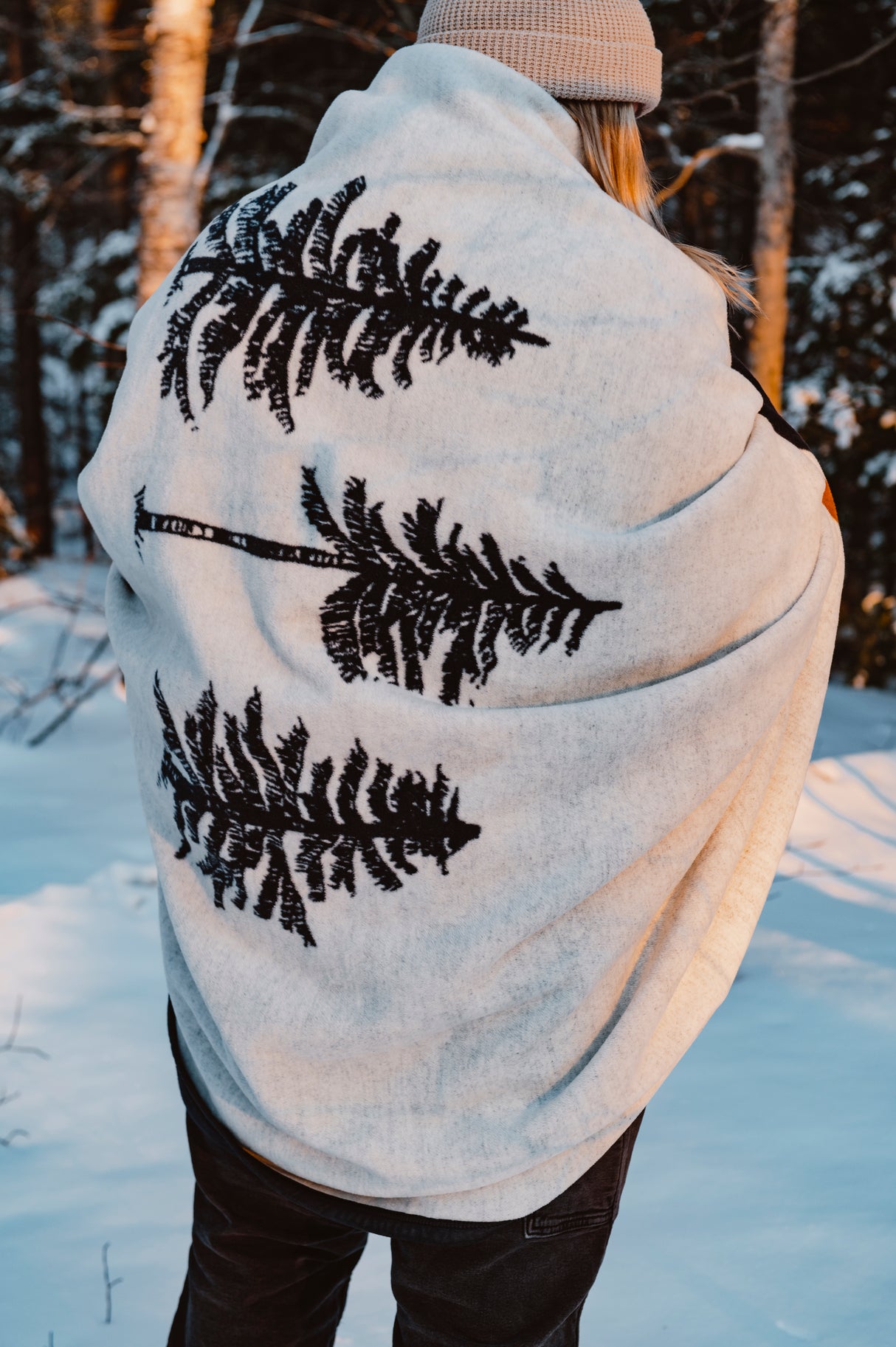 The Woods Maine® Classic x ChappyWrap® Original Blanket