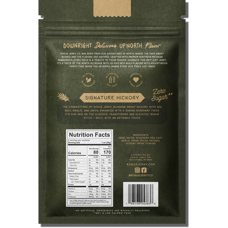 Signature Hickory Beef Jerky - Rogue Jerky Co.