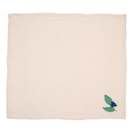 Maine Blueberries 100% Cotton Cloth Napkins (Set of 4) - Cinder + Salt