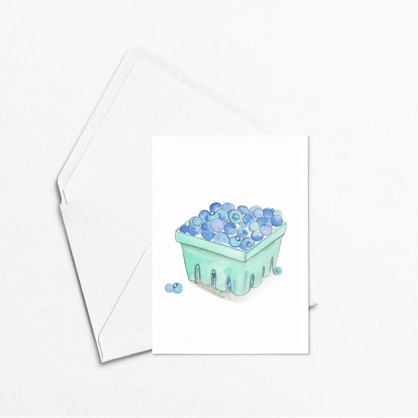 Blueberry Mini Card - Emmy + Olly