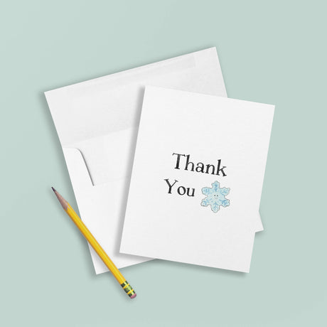 Kids Fill in Blank Winter Thank You Cards - Emmy + Olly
