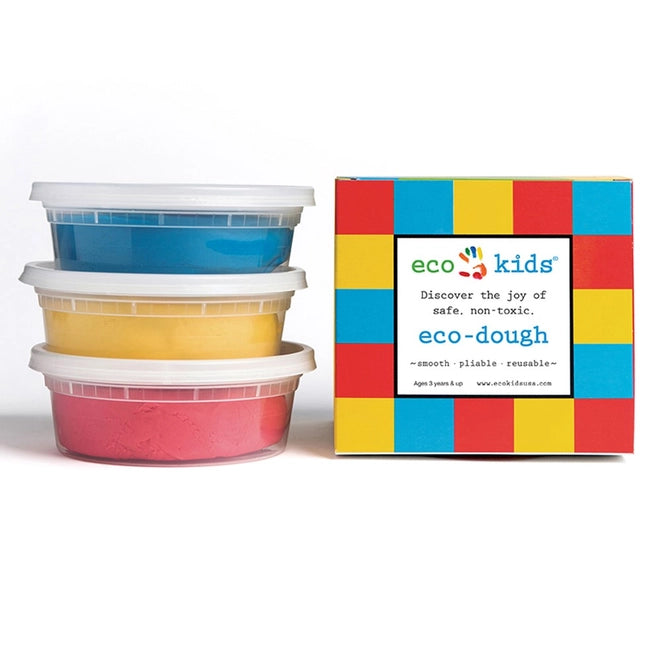 Primary Color Eco-Dough - eco-kids