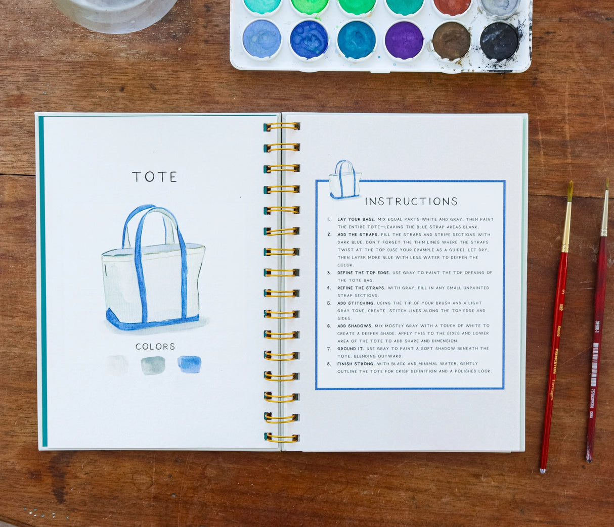 Coastin’: A Watercolor Workbook - Emmy + Olly