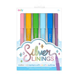 Silver Linings Outline Markers - Ooly