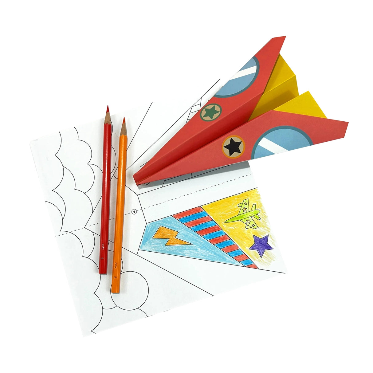 DIY Paper Airplanes- Ooly