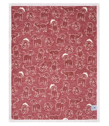 Santa Puppies Mini Blanket - ChappyWrap