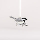 Chickadee Ornament - Danforth Pewter