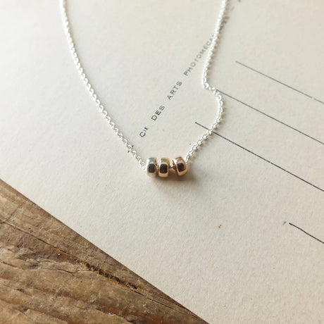 Three Things Necklace - Becoming Jewelry