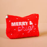 Merry & Bright Teddy Pouch - The Darling Effect