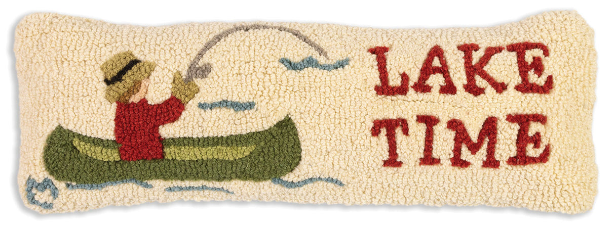 Lake Time Fishing Pillow - Chandler 4 Corners