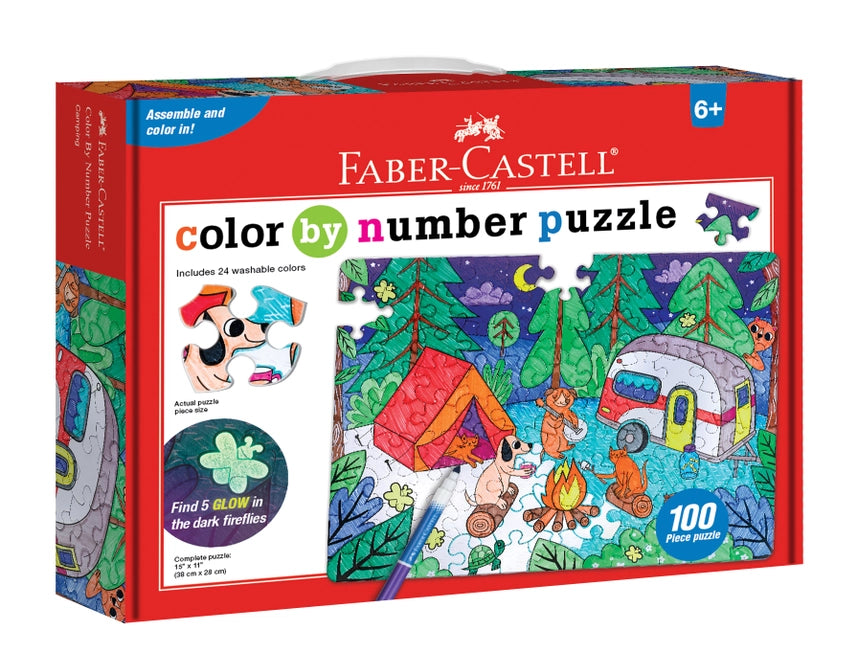 Color By Number Camping Kit- Faber-Castell