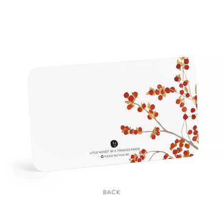 Autumn Berry Pitcher Little Notes® - E. Frances Paper