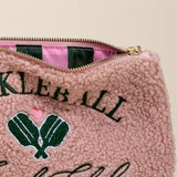 Pickleball Social Club Teddy Pouch - The Darling Effect