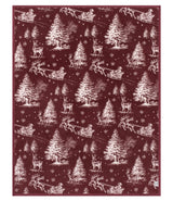 Santa Toile Blanket - ChappyWrap