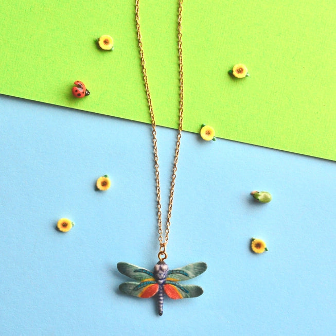 Dragonfly Necklace - Camp Hollow