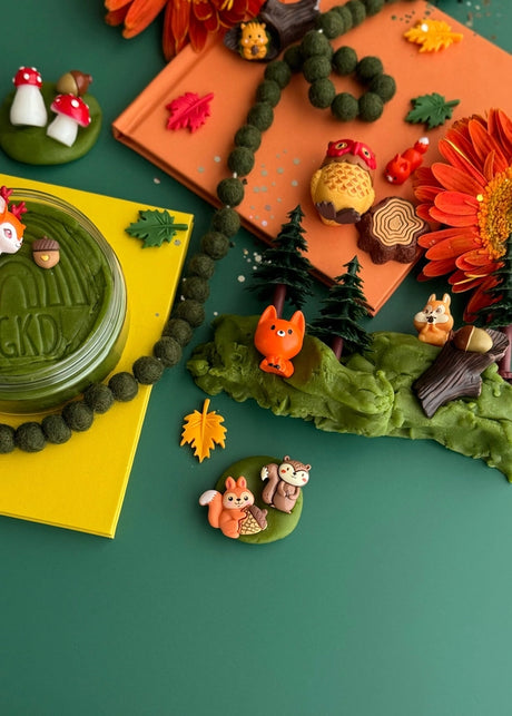 Forest Friends Kiddough Play Kit - Earth Grown KidDoughs