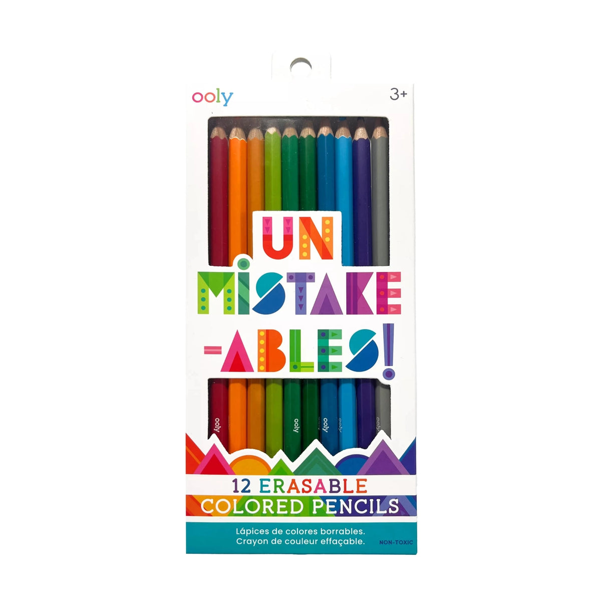Un-Mistake-Ables! Erasable Colored Pencils - Ooly