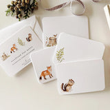 Woodland Animal Flat Notes - emily lex studio