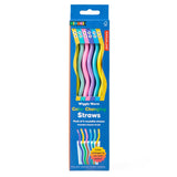 Kidoki Wigglyworm Color Change Straws - Kikkerland