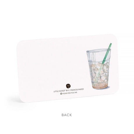 Iced Coffee Little Notes® - E. Frances Paper