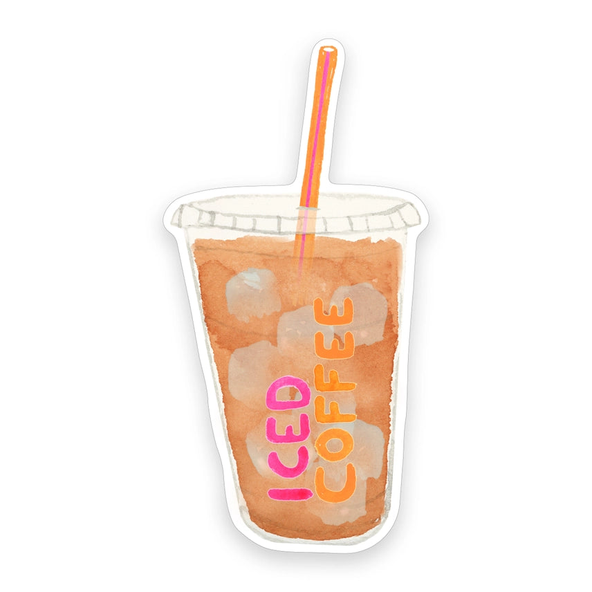 Iced Coffee Sticker - Gert & Co