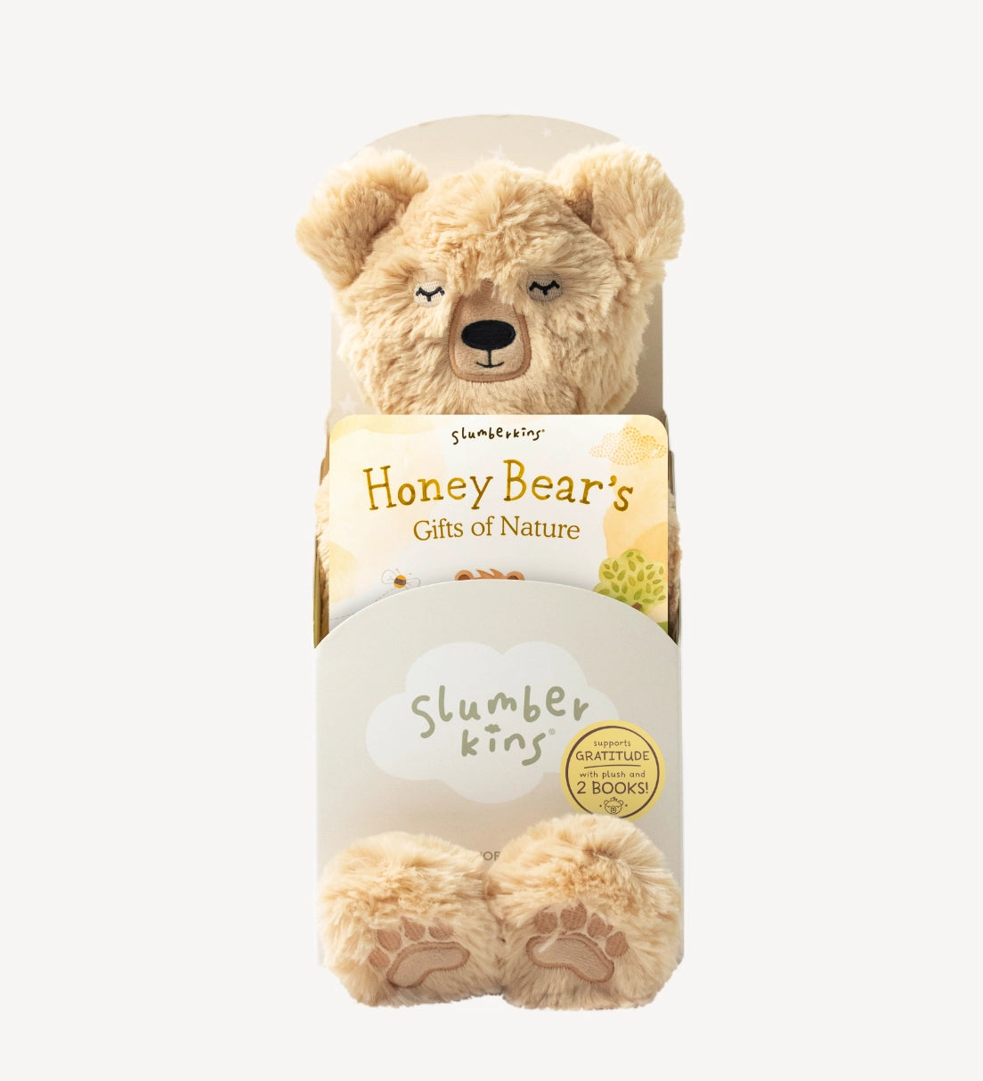 Honey Bear's Gratitude Plush Set - Slumberkins